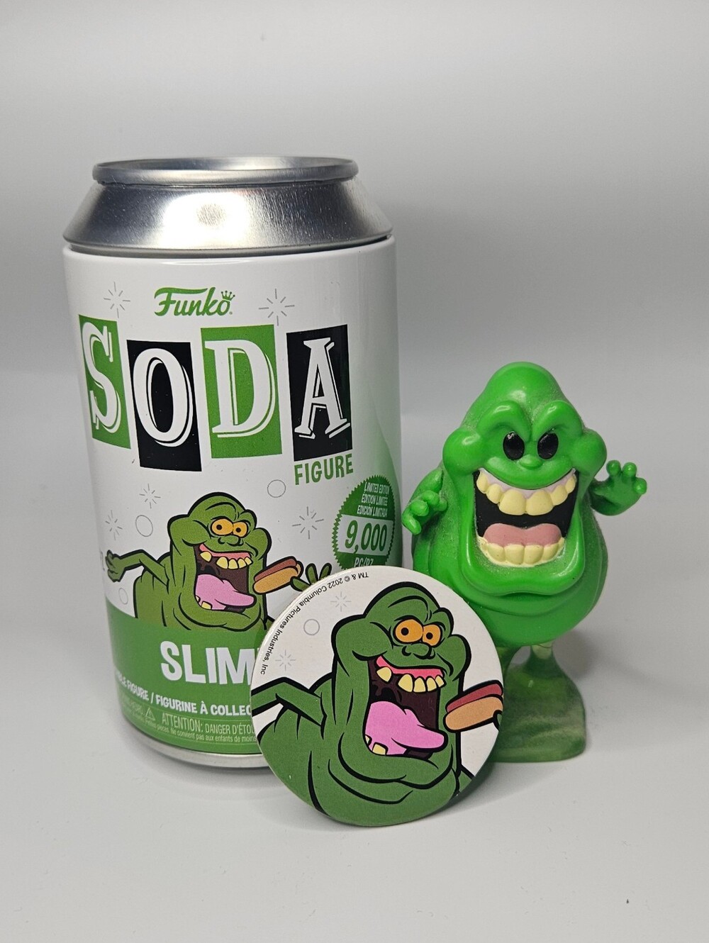 Funko Soda Ghostbusters Slimer Figure Limited Edition 9000 pcs Common Can & Pog